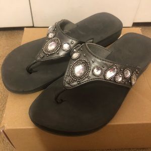 Women’s Wedged Summer Slip On Flip Flops